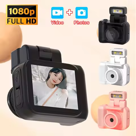 Y4000 Retro Mini Camera HD 1080P 120° Wide Angle Wifi Portable Vintage Small Kids Cam Ultra Compact 