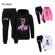 Aphmau YouTube Merch Tracksuit Hoodie & Joggers 2Pcs Girls Outfit