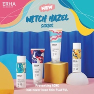 Sepaket Skincare Erha Acneact Witch Hazel series | Paket jerawat dan bruntusan