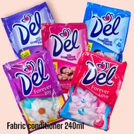 Del fabric softener 240ml
