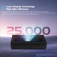 TV 4K Projector Laser Ultra Short Throw Household Laser DLP Projector Ultra HD Android Three Colors