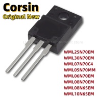 5PCS WML25N70EM WML30N70EM WML07N70C4 WML05N70MM WML06N70EM WML08N70EM WML08N65EM WML10N65EM TO-220F