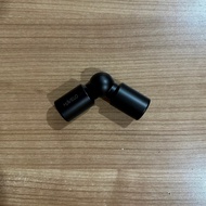 Pipe to Pipe Connector 19 Mm 3/4 Inch Black Tube Connector Flexible