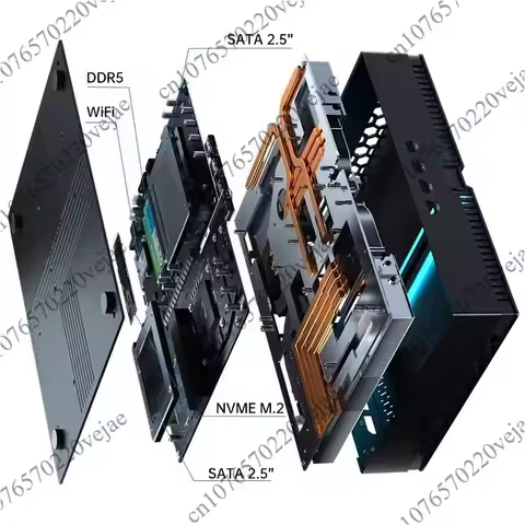 For Liunx Gaming PC Desktop Computer WiFi6 Super Deal 14Th Gen Gamer Mini PC I9 14900F I7 14700F NVI
