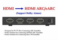 ［實體商店］Perfect Solution for connecting SONOS ARC / BOSE 500 / BOSE 700 Soundbar, HDMI to HDMI eARC, HDMI轉HDMI eARC, HDMI to ARC, HDMI轉ARC, HDMI轉HDMI ARC, HDMI to HDMI ARC