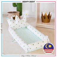 Eighty Eight Shop Baby Nest Detachable Simulating Sleep Bed Crown Design Newborn Babynest Travelling