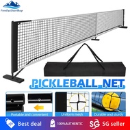 Pickleball Nets Portable Outdoor 22 FT Pickleball Net USAPA Size, Game Net System With Carrying Bag 