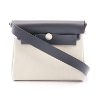 [二手] Hermes HERMES 單肩包 Herbag Zip Mini Ecru Ardoise Ecru/Ardoise 其他 Herbag Zip Mini Ecru/Ardoise