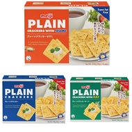Meiji Plain Crackers [ Plain / Oat / Sesame ] 416g - P2