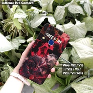 Case For Vivo Y17 / Y15 / Y12 / Y3 / Y12i / Y11 2019 – FF Game Motif Casing - Softcase Pro Camera