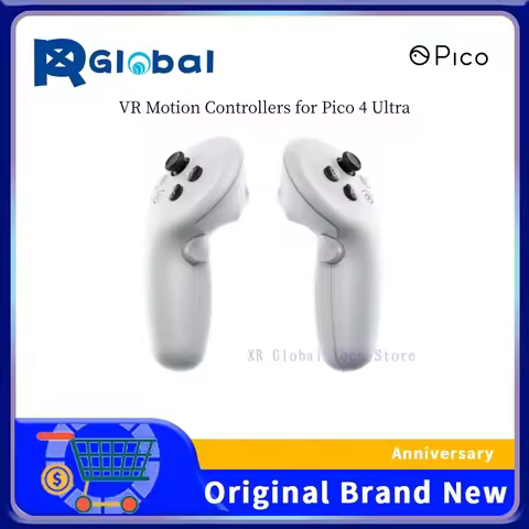 Original VR Motion Controllers for Pico 4 Ultra All-in-One 3D VR Glasses Virtual Reality Headset Lef