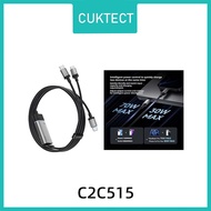 Cuktech C2C515 Data Cable 2in1 100W PD3.0 PP3 QC4 Fast Charging