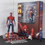 CtToys Spider-Man Mafex075 Versi Komik Spider-Man yang Menakjubkan Model Figura Aksi Hadiah Mainan