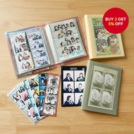 4Cut PHOTOSTRIP ALBUM, a 6-inch idol photocard collect book with 20 pages and 4 grids per page, perf