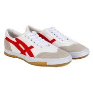 Giày Thể Thao Nam Giày Đá Bóng Phủi Warrior W27 Màu Trắng Đỏ