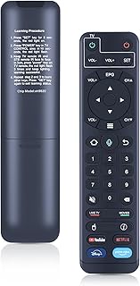V2 Pro Voice Remote Control Replacement Compatible for vSeeBox V1 / V2 / Elite/Max, Replacement for 