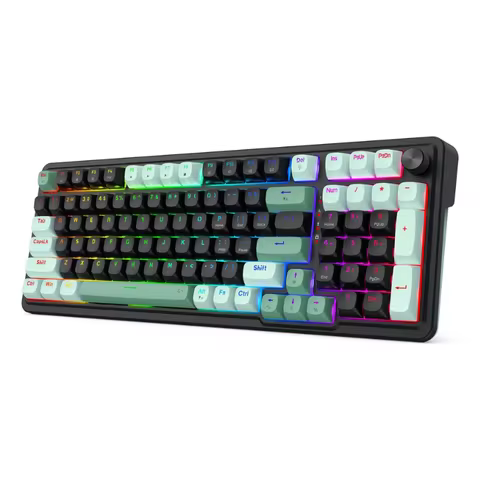 Redragon K686 HE Rapid Trigger Gaming 98 Keys 8K Wired Mechanical Keyboard,Next-Gen UltraMag 100% PO
