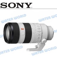 【中壢-水世界】SONY FE 70-200 mm F2.8 GM II 望遠變焦鏡頭 SEL70200GM2 公司貨