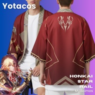 Haori Cardigan Anime Game HSR Honkai Star Rail Mydeimos Mydei Cape Japanese Cosplay Costume YOTACOS
