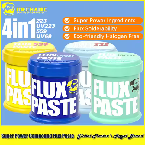 MECHANIC UV223 UV559 559 223 100G Lead-Free Solder Paste Flux No-Clean Welding Flux for SMD PCB BGA 