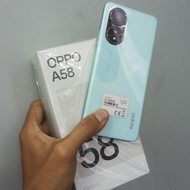 oppo A58 6/128gb seken rasa baru