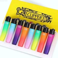 Orihinal Espanyol Clipper Na May Personality Pattern Reable Gas Lighter 8 Pieces Boxed Smoking