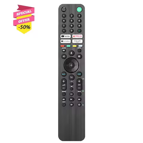 RMF-TX520P Voice Remote Control For Sony TV XR-75Z9J XR-85Z9J XR-50X90J XR-50X94J XR-55X90J XR-55X94