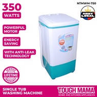 Tough Mama NTMWM-750 6 7.5kg Single-Tub Washing Machine Quality Plastic Body