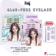 Gecomo Glue-free False Eyelash Self-Adhesive False Eyelashes 12 Rows
