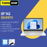 Laptop Kerja HP 14s DQ4016TU Core i5 RAM 8GB SSD 512GB 14"FHD