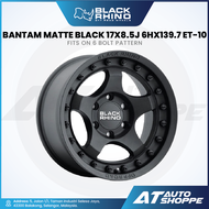 Black Rhino Bantam - Matte Black 17x8.5 ET-10 6x139.7 (1 piece) Wheels Sportrims Offroad 4X4 4WD