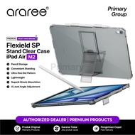 Case iPad Air 6 13 Inch M2 2024 ARAREE FLEXIELD SP With Pencil Holder Clear Stand Kickstand Cover