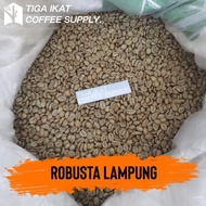 FRESH!! Green Bean Robusta Lampung Natural 1 Kg - Biji Kopi Mentah