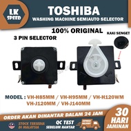 VH-H85MM VH-H95MM VH-H120WM VH-J120MM VH-J140MM TOSHIBA SEMI AUTO Washing Machine selector manual