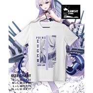 Azur lane game t-shirt - prinz eugen