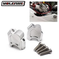 ตัวหนีบแฮนด์มอเตอร์ไซด์สำหรับ TRK502 Benelli TRK502X TRK 502 502X ที่ยกขยายด้ามจับอุปกรณ์เสริมอลูมิเ