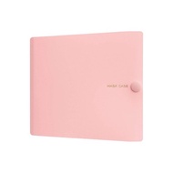 【KING JIM】抗菌口罩收納夾 粉紅色 醫療口罩專用 大