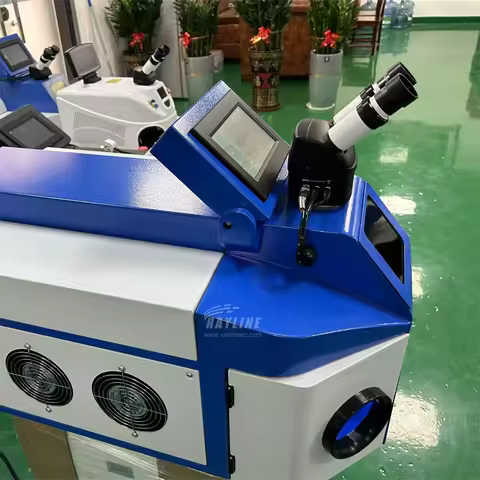 200w Desktop Laser Welding Machine 160J for Jewelry With Microscope YAG Laser Soldering Welder for G