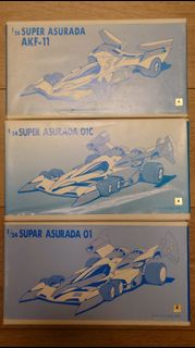 高智能方程式  Cyber Formula Super Asurada 雷神 Model Kits 1/24 Super Asurada AKF-11 Super Asurada 01C Super 