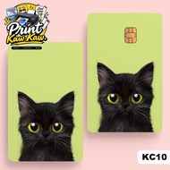KAWAII CAT ( SERIES 2 ) - TNG CARD Sticker Cover (Waterproof, High Quality) ,TNG CARD