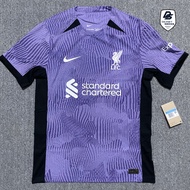 [Ready Stock] 23-24 Liverpool Second Away Short Sleeve Player Edition Jersey DX9758-568