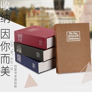 Key style medium size Creative Book Storage Box Safe Box Colorful Printed Book Safe Money Box Imitat