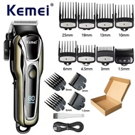 ส่งเร็วภายใน 24 ชม Kemei PG1990A USB ปัตตาเลี่ยนไฟฟ้าแบบชาร์จไฟได้มืออาชีพไร้สายผู้ชายที่กันจอนผมผู้