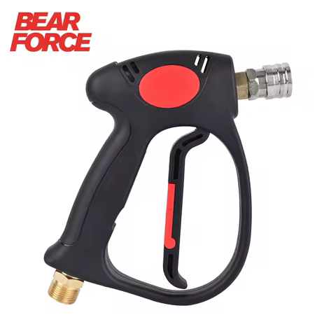 BEAR FORCE Pressure Washer Swivel Gun with M22 Inlet-14mm Up to 4500PSI - with 3/8" Quick Connect,Pr