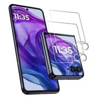 For motorola razr 50 ultra 【 レンズフィルム保護フィルム*2+背面保護フィルム*2】for motorola razr 5