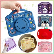 For Samsung Tab A9 A11 8.7 X130 X135 A11+ 5G A9+ A11 Plus 2025 X230 X236B Soft Silicone Case 360° Ro