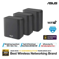 ASUS ZenWiFi BD4 Dual-band WiFi 7 Mesh, 3600 Mbps, 6500 sq.ft (3 pack), Dual 2.5G Ports, Security an
