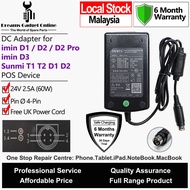Imin Sunmi 24V 2.5A 4-Pin Power Adapter for imin D1 D2 D2 Pro D3 POS Device I21D01 Sunmi T1 T2 D1 D2