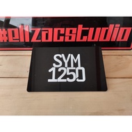 HOT nombor plate motor laser EURO PATTERN