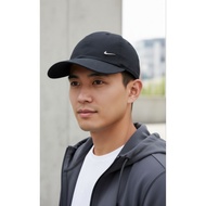 Heritage 86 metal swoosh cap black sports hat